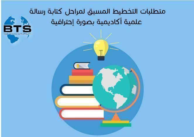 متطلبات التخطيط المسبق لمراحل كتابة رسالة علمية أكاديمية بصورة احترافية
