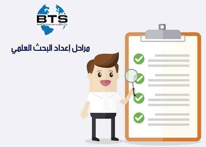 مراحل إعداد البحث العلمي 

 
